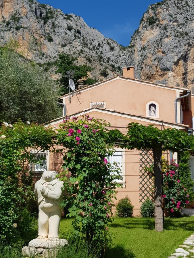 Bastide Des Oliviers Bed & Breakfast Moustiers-Sainte-Marie Exterior foto