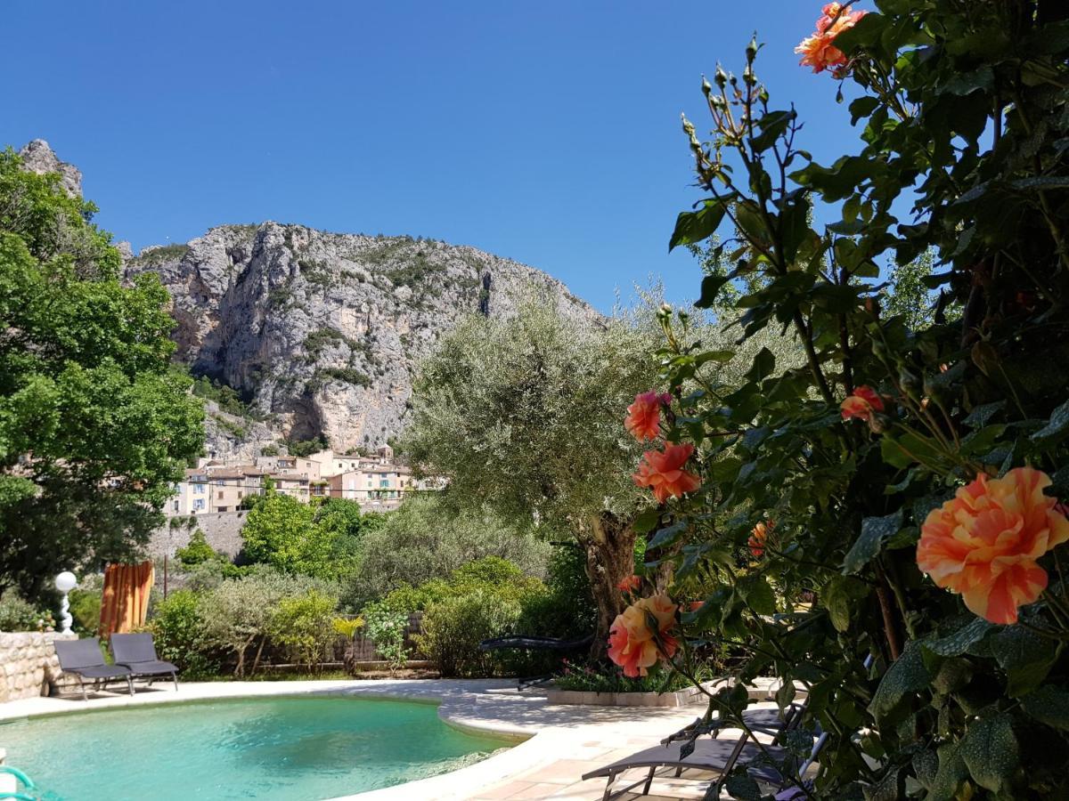 Bastide Des Oliviers Bed & Breakfast Moustiers-Sainte-Marie Exterior foto