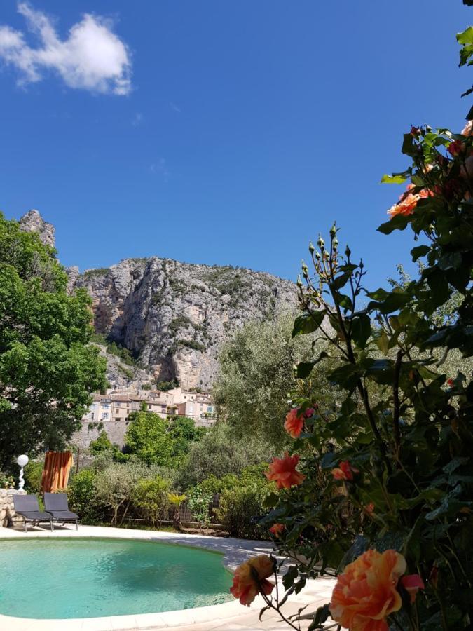 Bastide Des Oliviers Bed & Breakfast Moustiers-Sainte-Marie Exterior foto