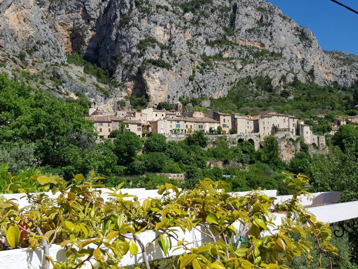 Bastide Des Oliviers Bed & Breakfast Moustiers-Sainte-Marie Exterior foto